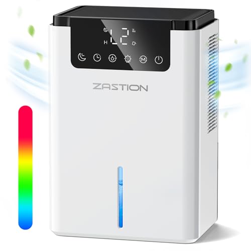 Deumidificatore Casa 1800 Ml QEXREED - Doppio Semiconduttore, Silenzioso, Con Timer E Luci LED - Foto 3