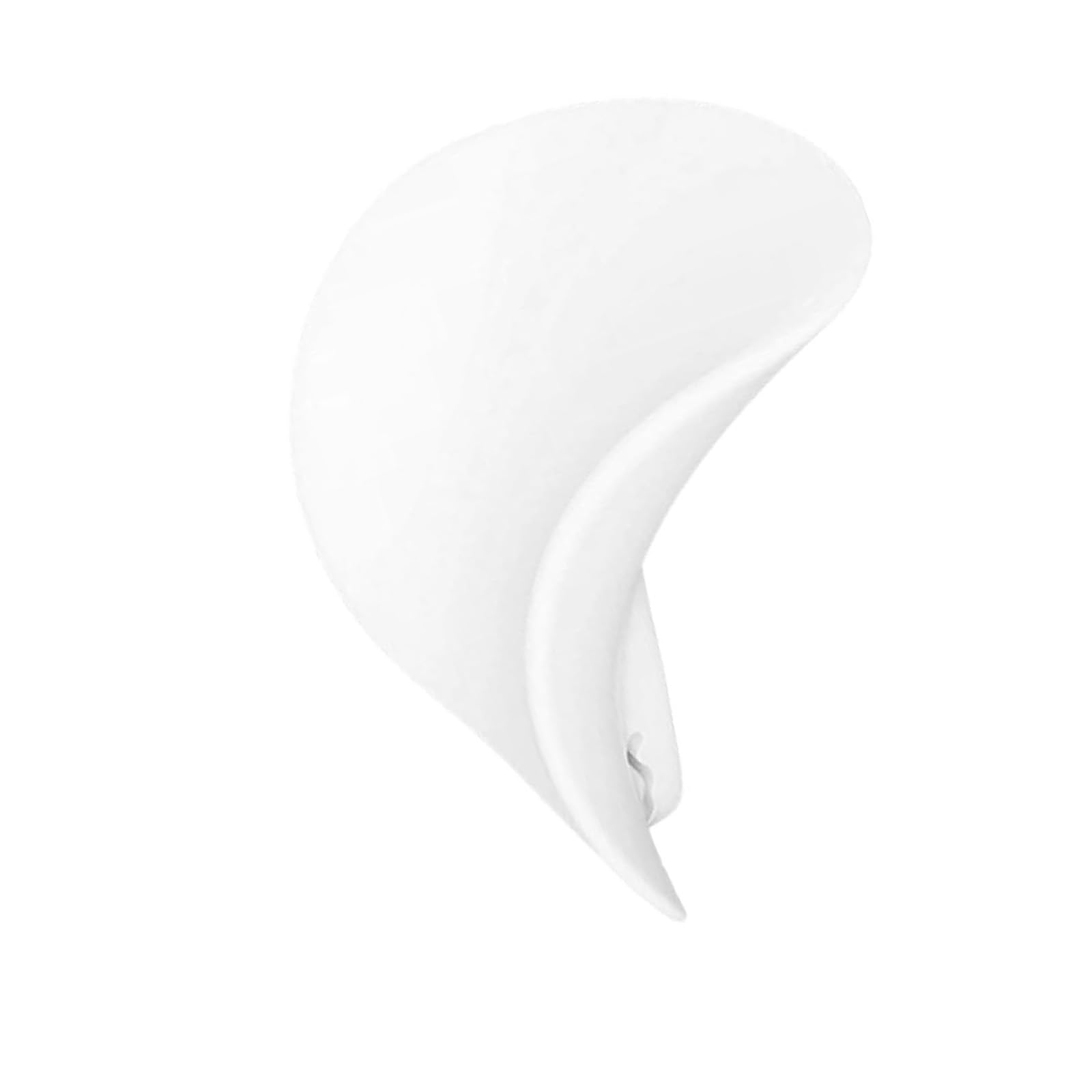 Uqezagpa Practical U Shape Wide Mouth Mixer Attachment Funnel Kitchen Appliances Accessories for Prevents Spills or Splashes Dough Funnel Pour Spout Suitable