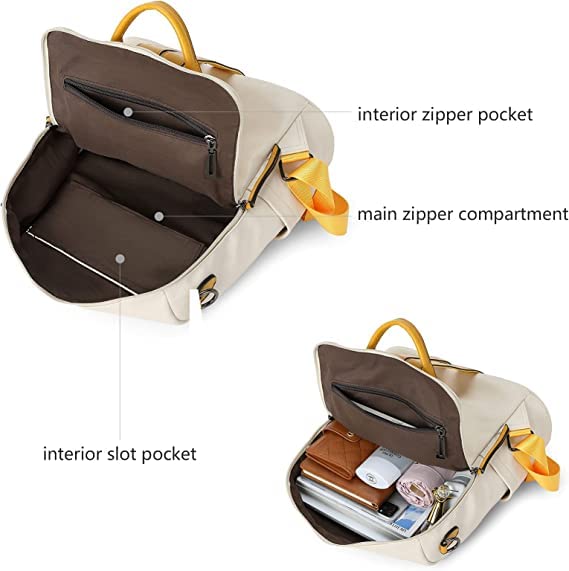 Image of Women High Qulity Multipurpose Backpack Handbag Purse, Travel Backpack Shoulder Bag for Ladies,Girls,Unisex