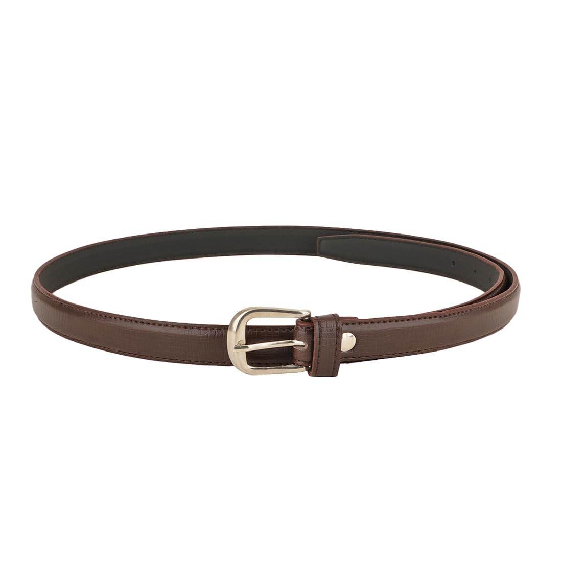 Genuine Leather Belts Sleek Design MatteFinish Plain waistband For Casual/Formal/Jeans Women (Size-30)-image-0