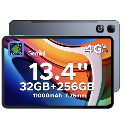 y13.4C` Android 16 ^ubg ozDOOGEE Tab G6 Max ^ubg IPS 13C` 90Hz Android16 UNISOC T7820 8RACPU 16GB RAM 256GB ROM+2TBg 1