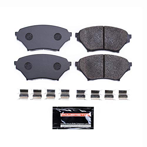 Image of PowerStop Front Stage-2 Brake Pads for Mazda Miata 2001-05 - Track Day High Performance Brake Pads, PST-890
