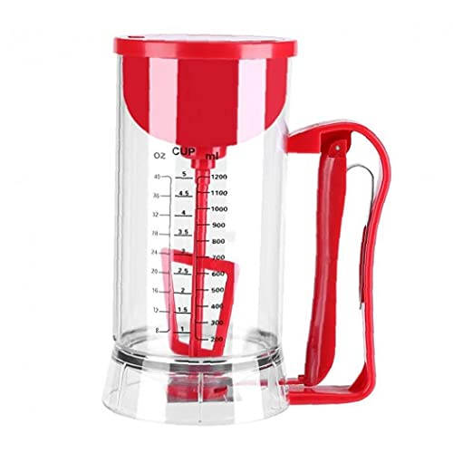 TOSSPER Hornear Herramienta Eléctrica De La Crepe Blender Inalámbrico con Pilas De La Magdalena del Talud del Fabricante De La Máquina De Pastelería Mezclador Dispensador De Cocina