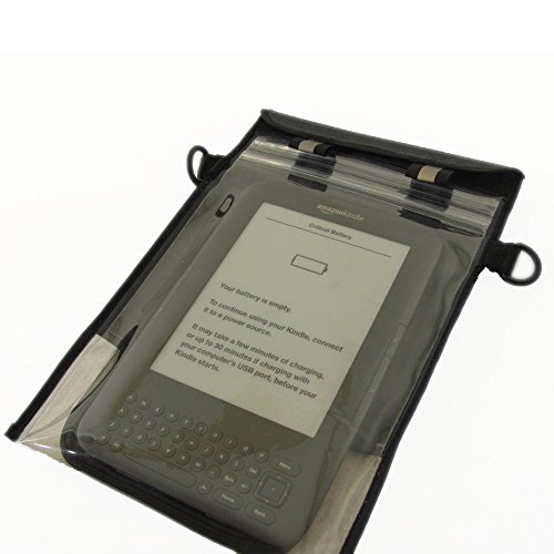 Preisvergleich Produktbild Aqua Quest e-Beutel - 100% wasserdichte Vielzweck-Tasche - E-Reader Schutzhülle - Grau