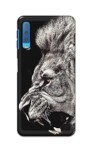 Image of Roaring Lion Hard Back Case Cover for Samsung Galaxy A7 (2018), SM-A750F /DS, SM-A750G, SM-A750FN /DS Back Cover -(J5) VNS2225