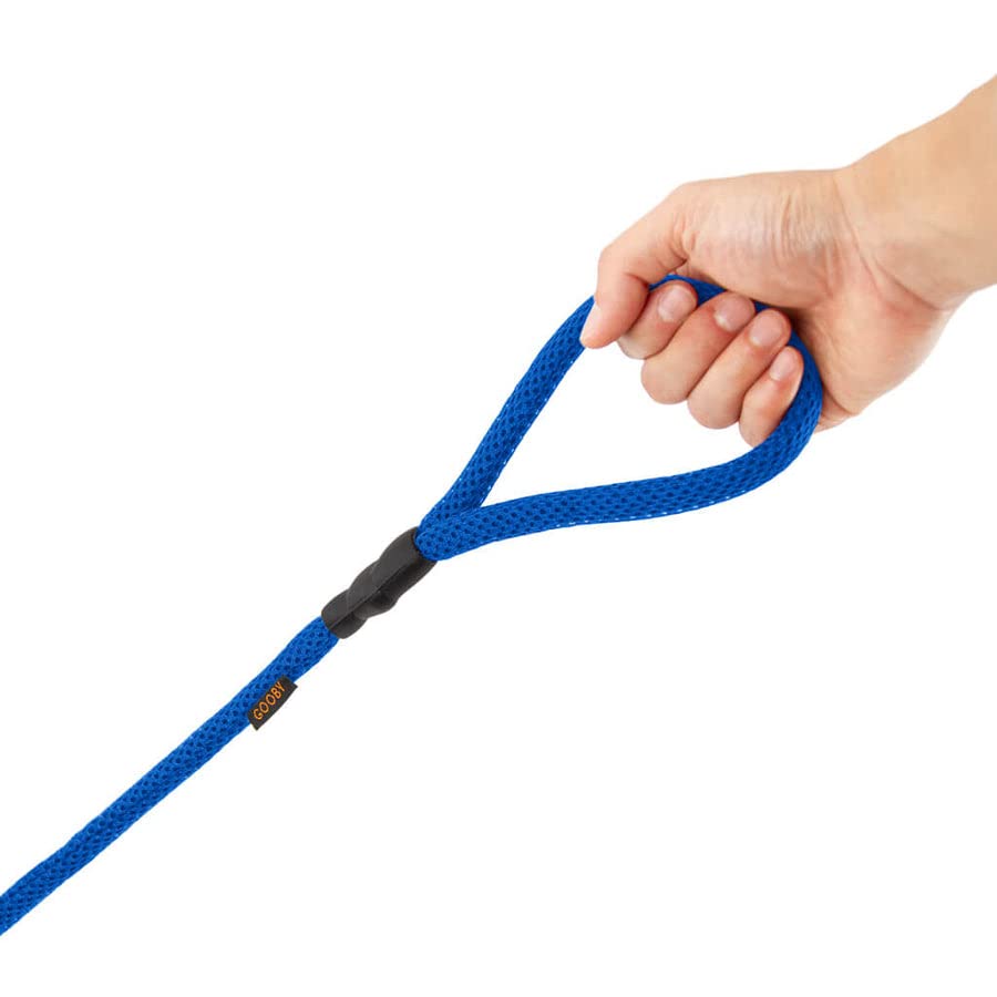 Image of Gooby Mesh Leash, Blue, 4 FT