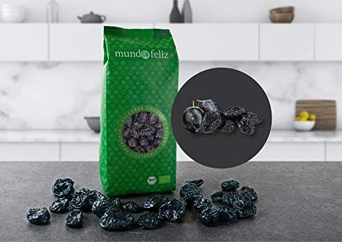 Mundo Feliz - Organic Dried Pitted Prunes 2 x 500 g