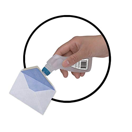 Envelope Moistener With Adhesive – Clog Free, Fast-Drying, Quickly Seals Envelopes, Non-Toxic - 2.20 Fl Oz – Each Bottle Securely Seals Up To 1500 Envelopes (2 Pack) #TOP2