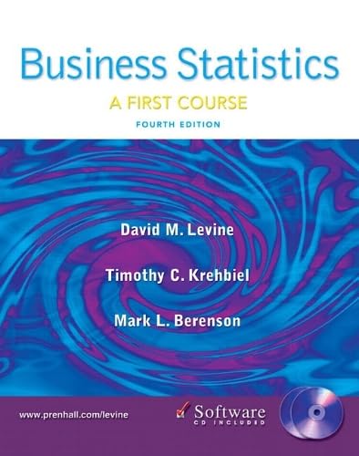 Business Statistics: First Course