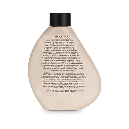 Zenz Organic Menthol No. 10 Shampoo For Oily Hair And Scalp 250 Ml - 2