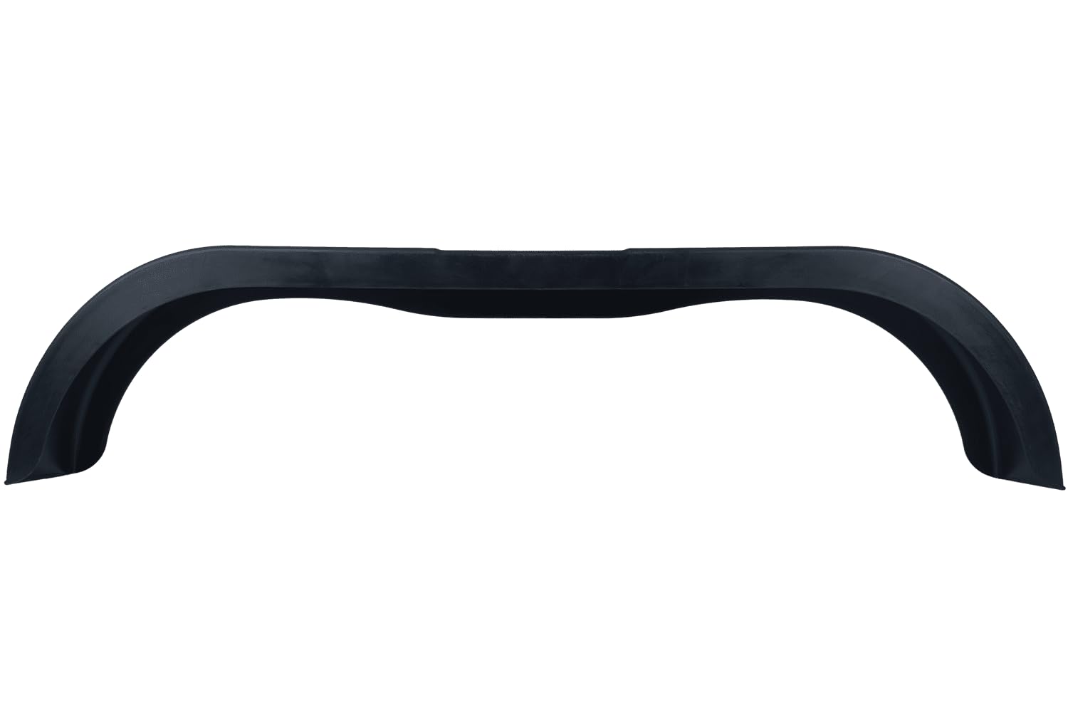 DOMAR Parafango tandem da 13 a 14 pollici in plastica per rimorchio auto 1500 x 220 mm passaruota piatto per un'eccellente protezione contro il fango e i sassi stradali