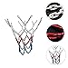 Kisangel 1pc Basketball Net Chain Mesh for Outdoor Indoor Play for Training Institutions and Schools Easy to Install Compact Design