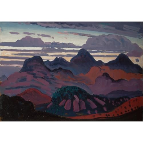 Giclee Print Rolled Deep Twilight in the Pyrénées toile haut de gamme