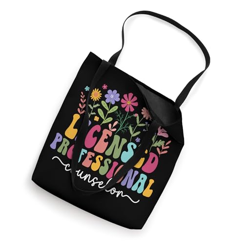 Licensed Professional Counselor Groovy LPC Appreciation Tote Bag miniatura 2