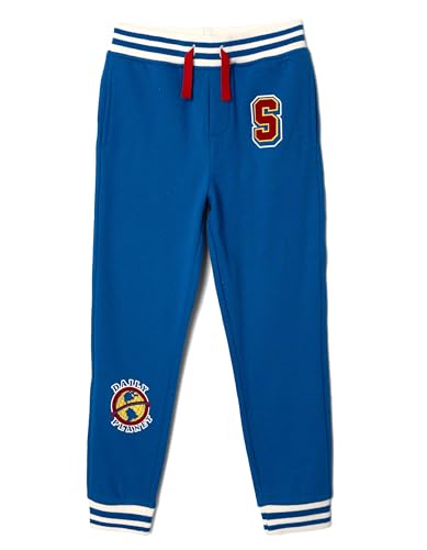 Image of DC Comics Justice League Fleece Varsity Bomber Jacket and Jogger Pants Outfit Set Toddler to Big Kid Sizes (2T - 14-16)