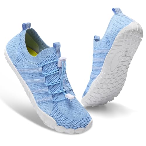Image of XIHALOOK Athletic Hiking Water Shoes Womens Mens Quick Dry Barefoot for Beach Walking Kayaking Surfing Training