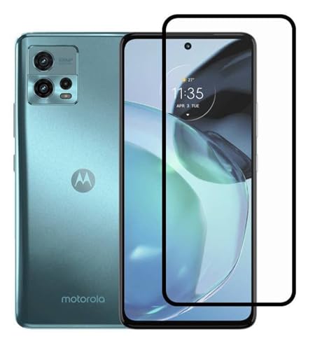 Image of Tempered Glass Screen Protector Compatible For MOTO G72 / Motorola G72 with Easy Self Installation Kit