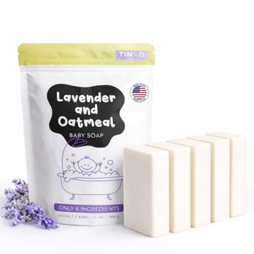 Tinoq Baby Soap Bar Organic Lavender 5 bars