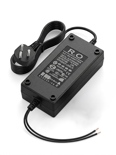 Image of Universal 24V 2.5A RO SMPS Power Supply Adapter | Heavy-Duty AC-DC Spare Part for All Domestic & Commercial RO, UV, UF Water Purifiers | Water-Resistant, Surge Protection, 3-Pin Plug (Black)