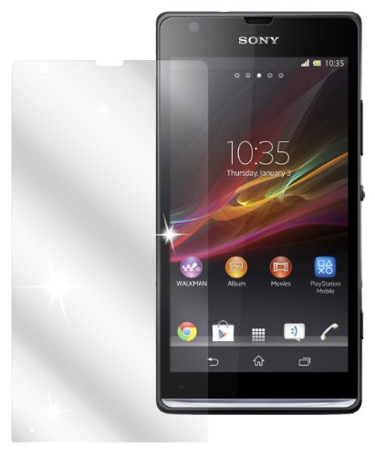 dipos I 2x Protection ecrán compatible avec Sony Xperia SP Films de Protection d'écran Transparent