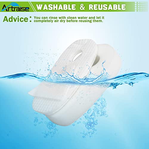 2 Pack Filters For Shark Rocket Deluxepro Truepet Hv319Q, Hv320, Hv320W, Hv320C, Hv321, Hv322, Hv322Q Hv325, Hv324Q, Uv330, Uv422, Uv425Cco Vacuum, Replacement Parts # 1080Ftv320 & 1084Ftv320 #TOP2