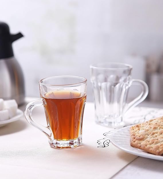 Image of Tea Cup 170 ml, Set of 6 for Home, Restaurants & Hotels to Serve Tea, Black Tea, Coffee & Other Hot Beverages