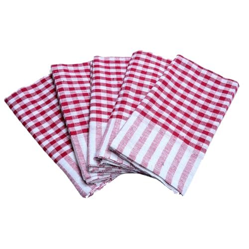 Kitchen Duster Wet Dry Cotton Cleaning Cloth/Mop | 16 x 24 inch Pack of 8