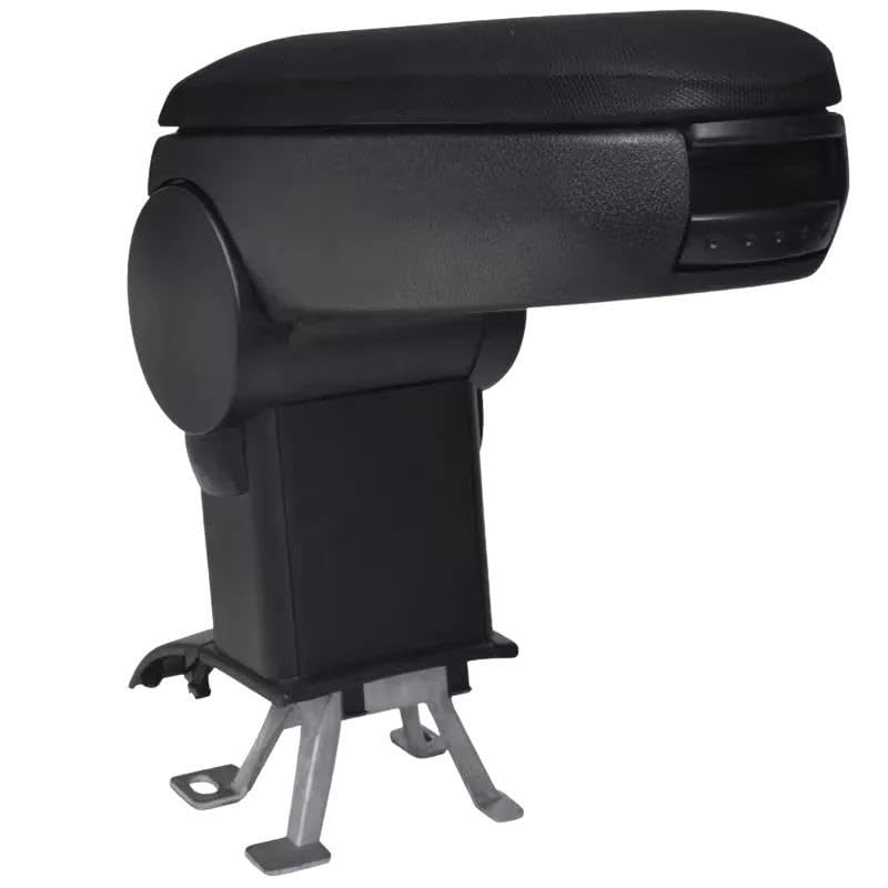 Para Polo Mk5 Organizador Caja Almacenamiento Central Reposabrazos Coche