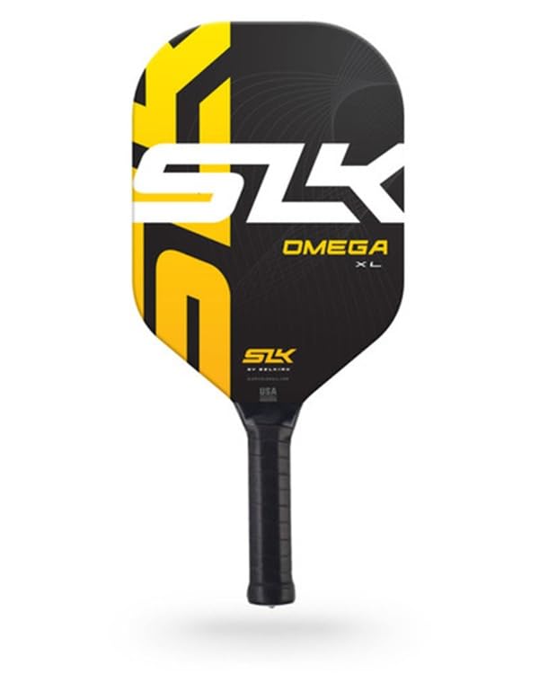 Selkirk SLK Omega Carbon Pickleball Paddle | Dual Carbon & Fiberglass Face with a Rev-Cor+ Polymer Core | Performance and Technology United with Comfort, Balance, and affordability