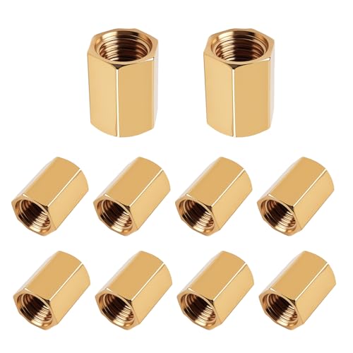 10PCS 3/16 Brake Line Fittings,Anti-rust Brake Line Union with 3/8