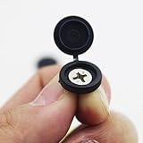 Screw Caps for M4 Screws Plastic Snap-On Covers for Concealing Screw Heads Ideal for Furniture Cabinet Assembly and DIY Projects