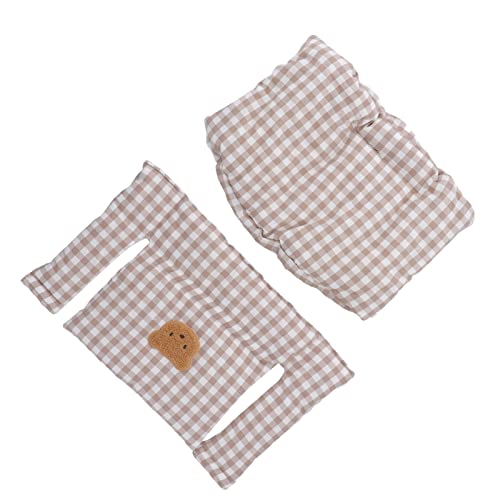 Image of Baby High Chair Pad, Soft PP Cotton Cushion for Toddler Wooden Dining Chair, Machine Washable Seat Cover for 3-5 Point Harness, Extra Comfort for Baby Mealtime