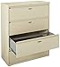 Lorell 4-Drawer Lateral File, 42 by 18-5/8 by 52-1/2-Inch, Putty