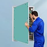 Large Aluminum Access Panel - Concealed Inspection Hatch for Drywall, Handle Included, Ideal for Commercial/Industrial/Residential Use (In-26x50/66x127cm)