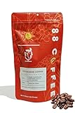 88Coffee - Whole Bean Coffee - 100% Vietnamese Robusta, Medium-Dark Roast, Strong, Smooth and Authentic Taste (1.1 LBS)