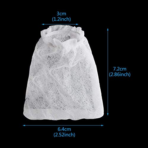 Saim Aquarium Filter Bag Cleaner Replacement Filter Bags Battery-Powered Gravel Cleaner Fitting Bags 12Pcs #TOP4