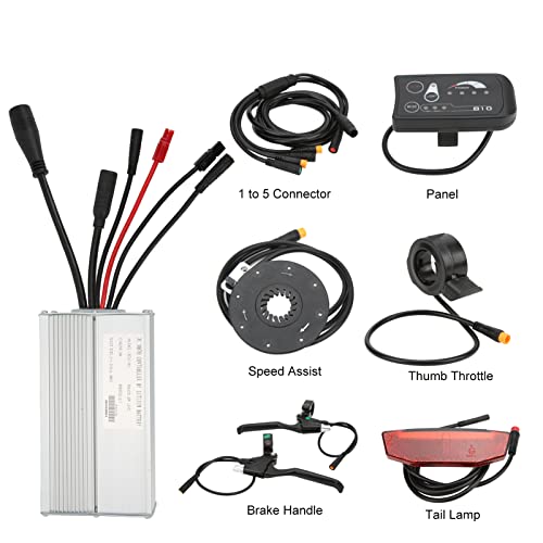 SPYMINNPOO Controlador de motor elétrico, controlador de velocidade à prova d'água 36V/48V 30A com