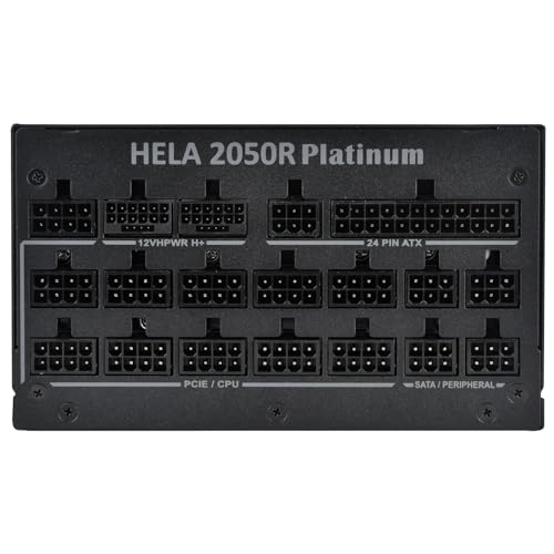 Image of Silverstone HELA 2050R Platinum Cybenetics Platinum Certified 2050W ATX Power Supply, SST-HA2050R-PM (SST-AX2050MCPT-C)