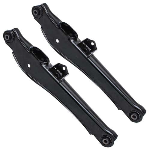Image of Detroit Axle - 6pc Rear Control Arms Kit for Jeep 2007-2015 Compass Patriot 2007-2012 Dodge Caliber, 2 Upper Lateral Arms 2 Lower Control Arms 2 Lower Rearward Lateral Toe Arms Replacement