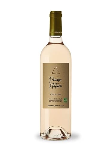 Gérard Bertrand Prima Nature Vin Blanc | Muscat| IGP Pays d'Oc Vin Bio Vegan Sans Sulfites Sec | (1 x 0.75 l) Cover
