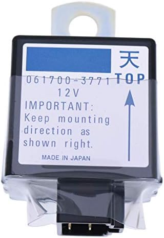 Friday Part 12V Relay 0617003770 0617003771 0617003760 T007031410 for Kubota Relay Stop Solenoid B1550E B1750D BX1800D BX1850D BX1860 BX1870 F1900 g18 g2160 g23 L2900DT L3010DT M5030 R420 R520