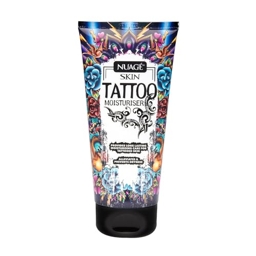 150ml Tattoo Moisturiser – Aftercare Cream in Tube for New & Existing Tattoos – Hydrating, Soothing & Fast-Absorbing Formula