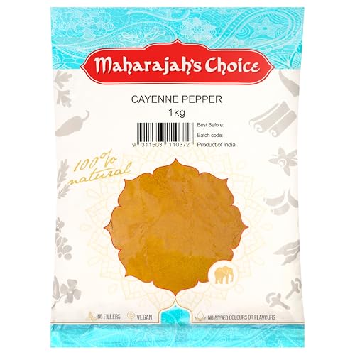 Maharajah's Choice Cayenne Pepper, 1 kg
