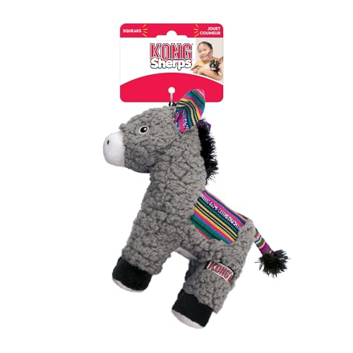 KONG Sherps Donkey Medium Dog Toy - Image 7