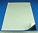 Flexible Steel Vinyl Magnetically-Receptive Sheet | 0.025in Thick | Letter Size 8.5x11 inch | Adhesive Backed Peel and Stick (1)