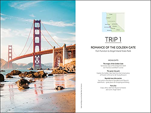 Dk Eyewitness Road Trips California (Travel Guide) #TOP5