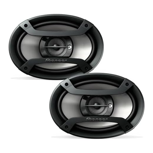 PIONEER F-Series TS-F6935R 6" x 9" 3-Way Coaxial Car Speakers 230W Max