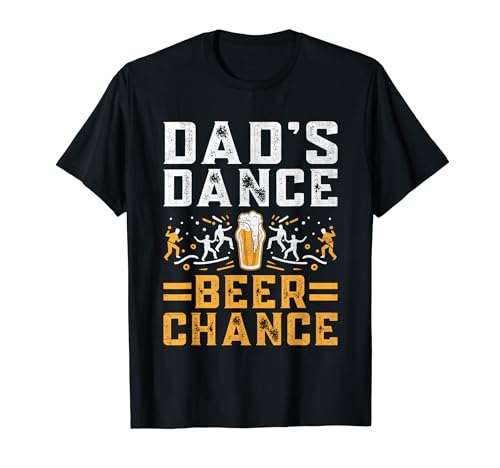 Dance Dad, divertido, bailarín, papá, amante de la cerveza Camiseta