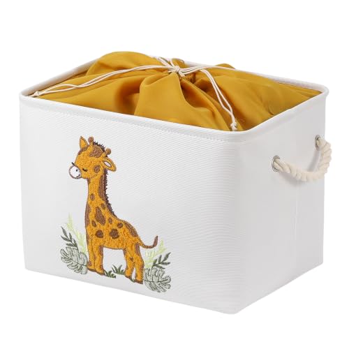 Large Toy Storage Box, Stuffed Animal Storage Baby Toys Basket Giraffe