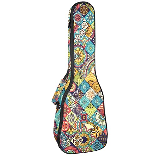 Sac ukulélé ténor étanche et rembourré style bohème